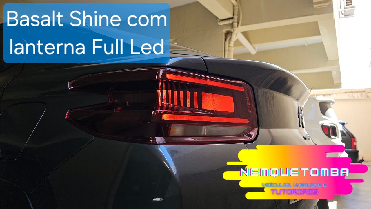 Citroen Basalt Shine com lanterna Full Led