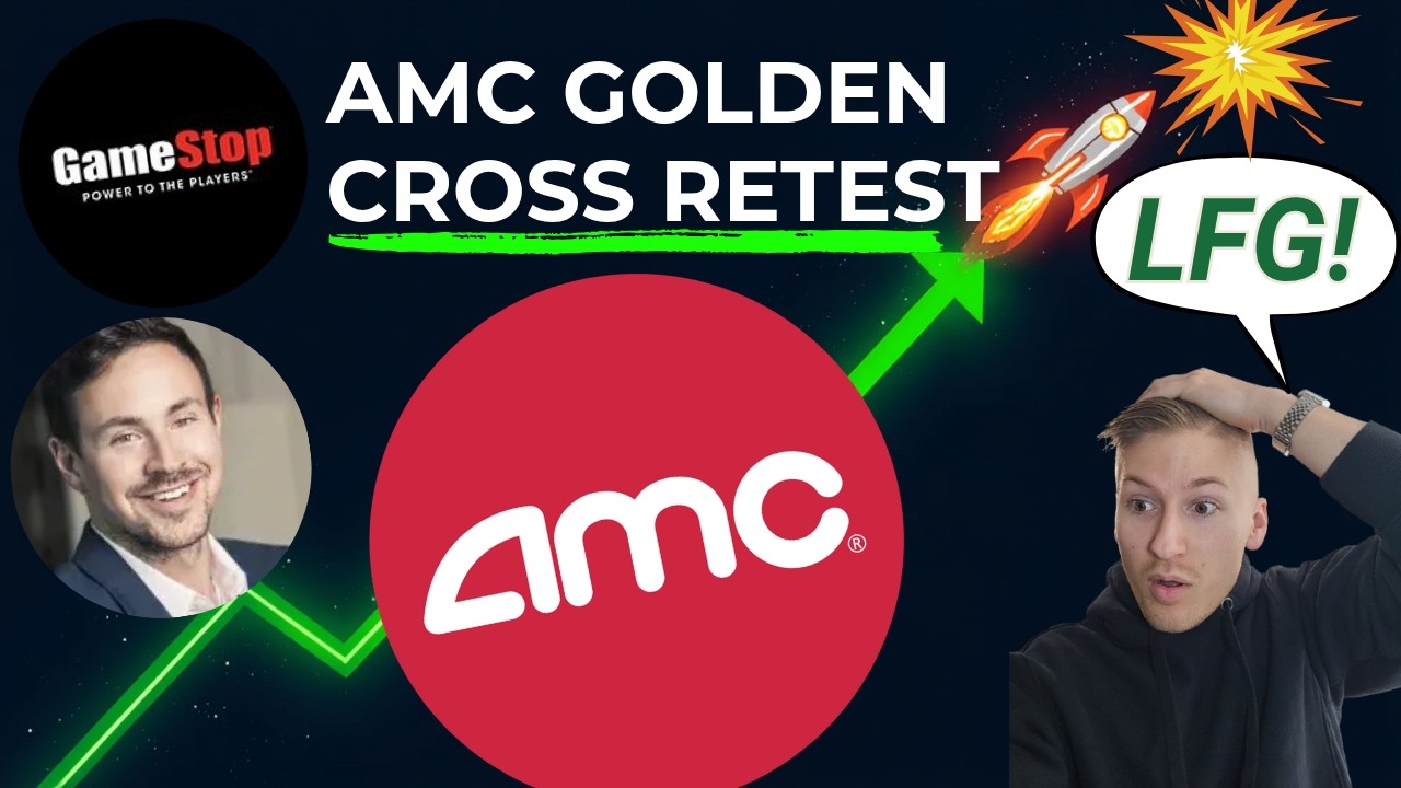 AMC GOLDEN CROSS RETEST INTO EARNINGS!? Technical Outlook