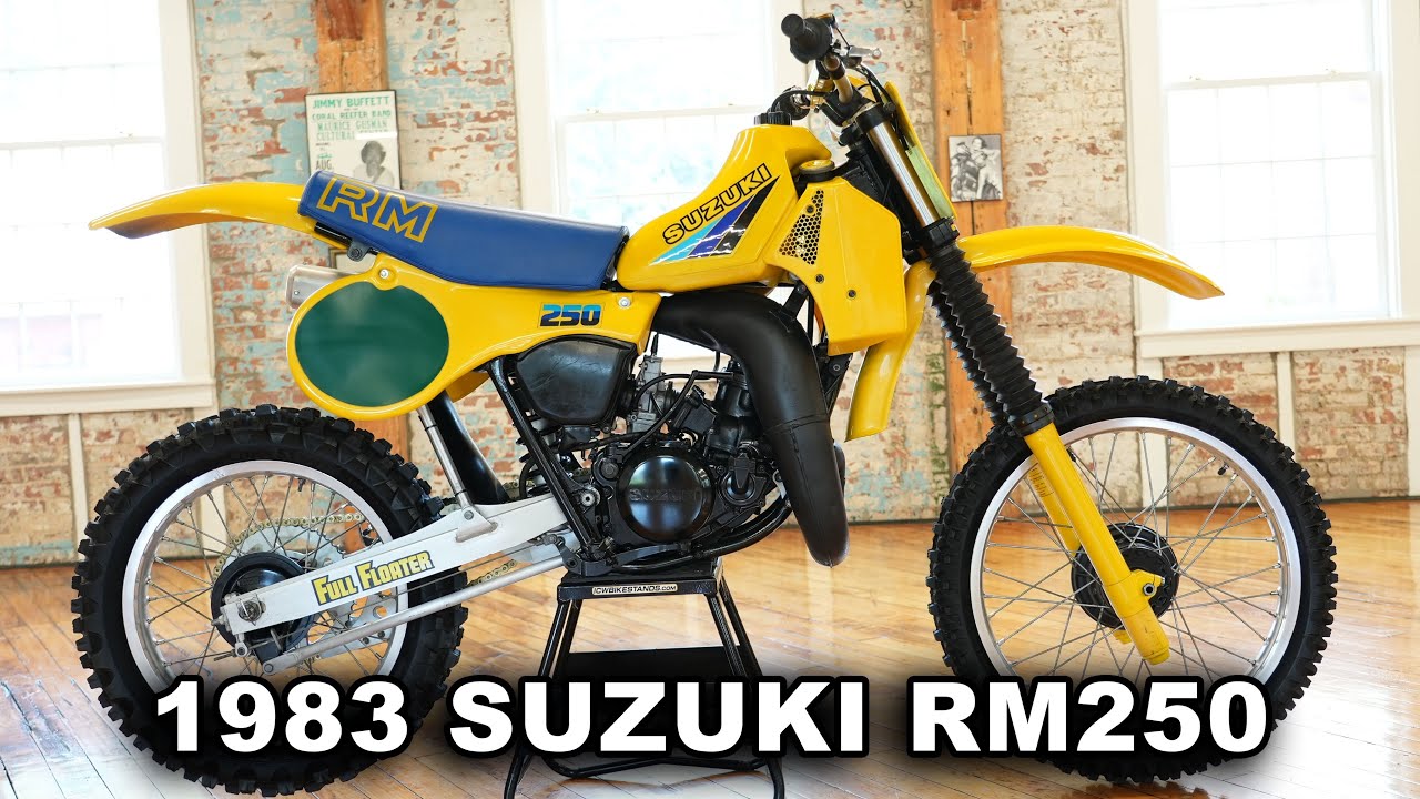 1983 SUZUKI RM250 FULL FLOATER