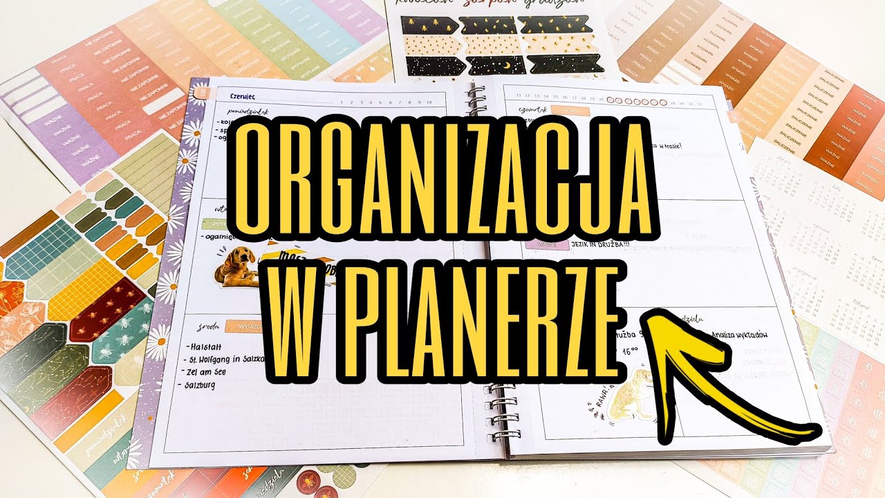 PLAN WITH ME - Jak organizuję swoje życie w nowym planerze?