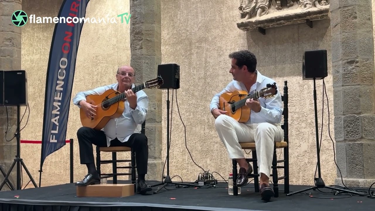 Miguel Vargas y Juan Vargas, por jaleos, en el Espacio Sabicas del festival   Flamenco On Fire 2025