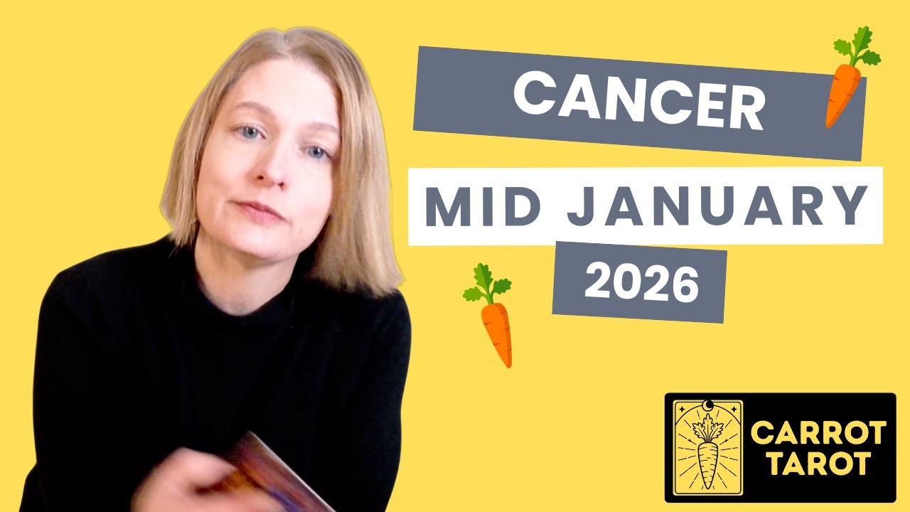 Cancer Mid-January Tarot: Good Things Are Coming In 🌟