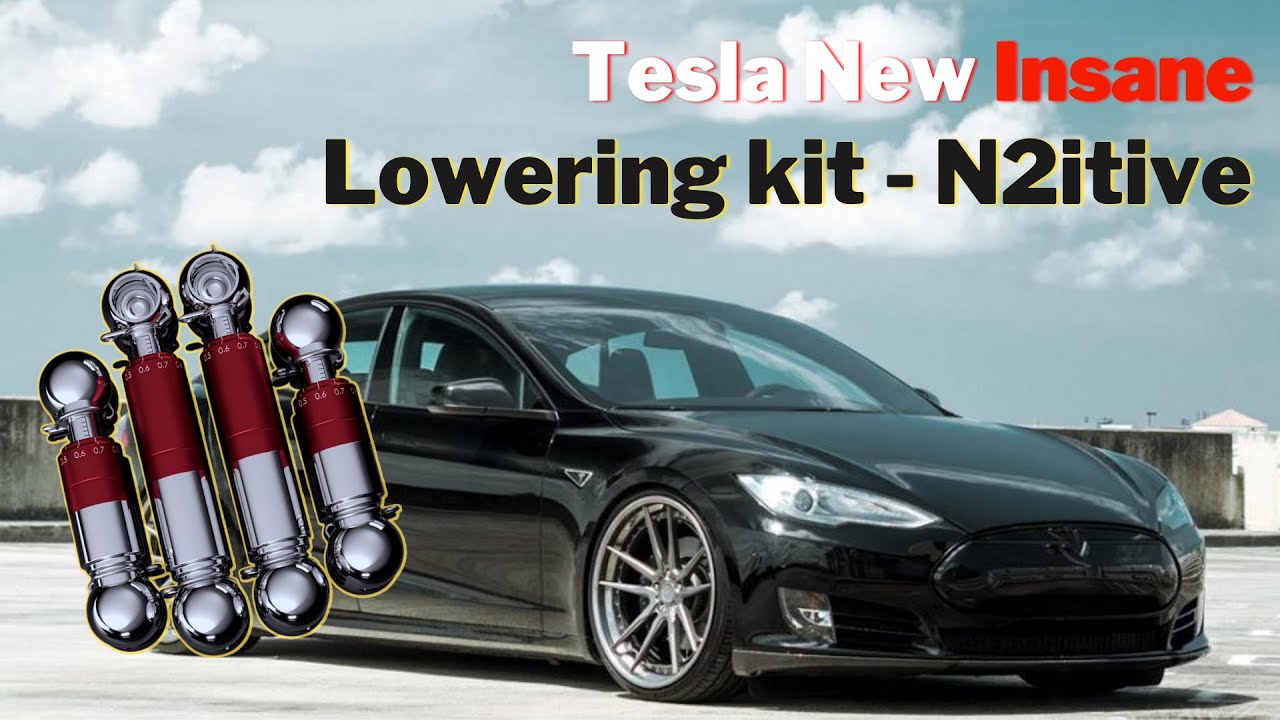 Понижающие тяги N2itive &mdash; установка на Tesla Model X 2016-2020