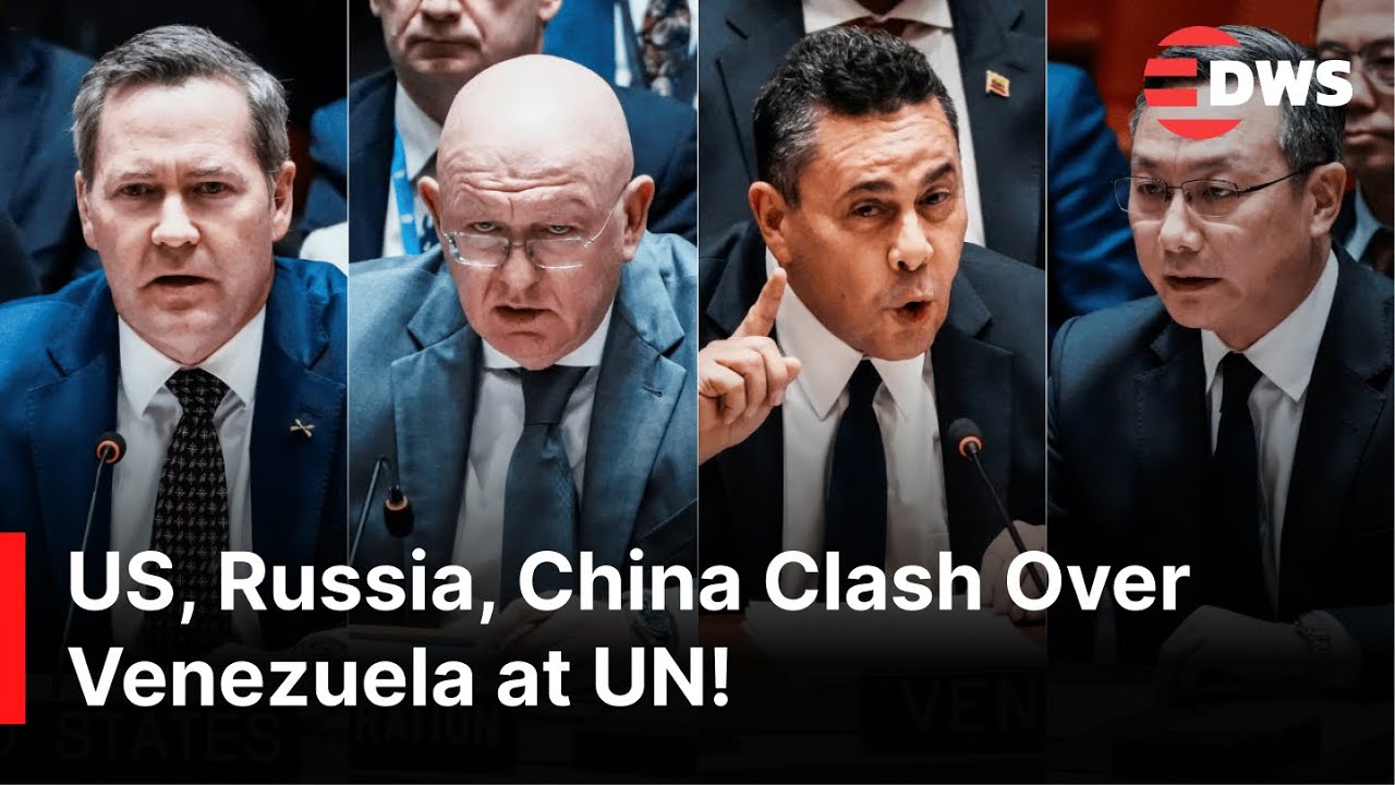 EXPLOSIVE UN SHOWDOWN: UN Security Council Erupts as US, Venezuela, Russia and China Clash | AC1Z