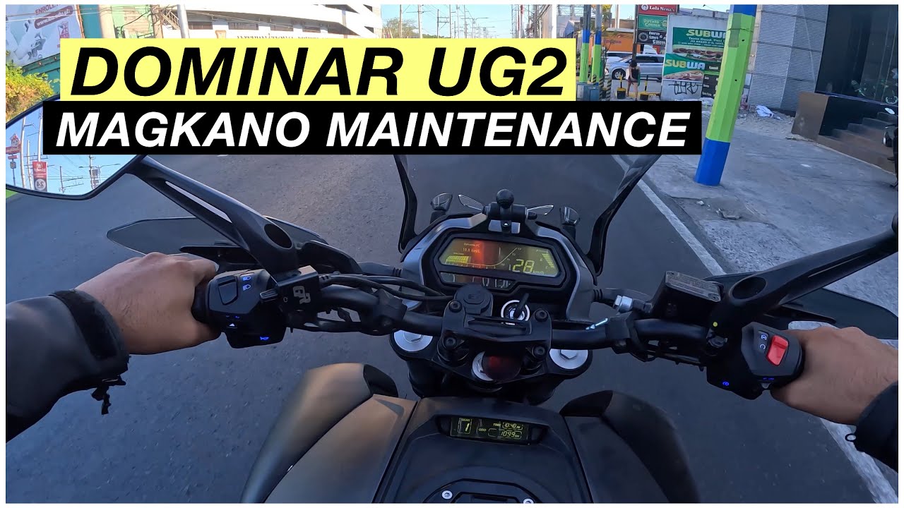 Magkano Maintenance Sa DOMINAR UG2 2024 | Review