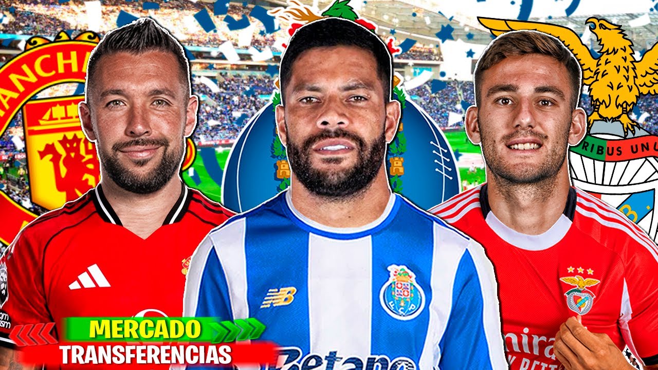 10 TRANSFERENCIAS CONFIRMADAS | RUMORES 25/26! Hulk FC Porto, Farioli Man United , Lucca Benfica