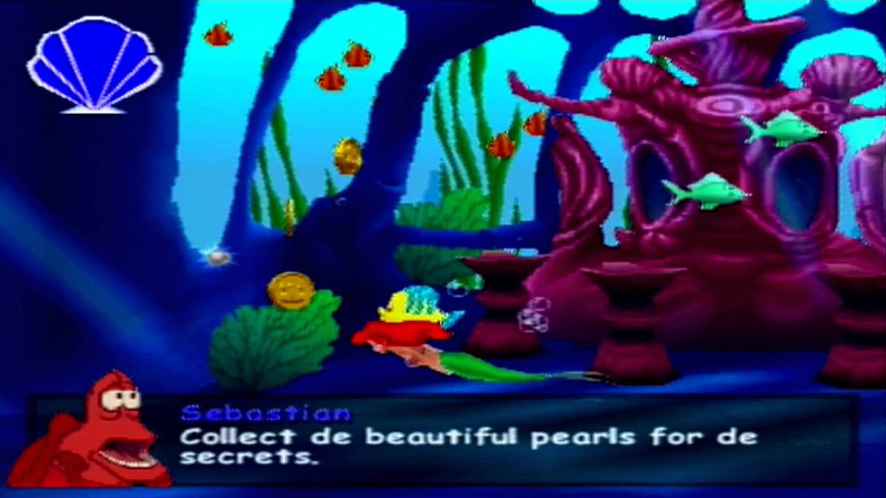 Русалочка 2 [PS1] — (100% прохождение) — Часть 1: Введение + Атлантика