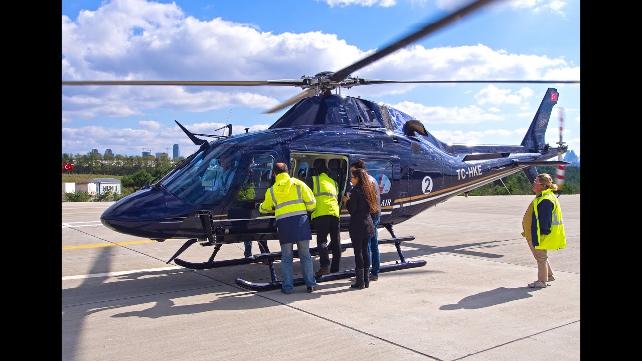 Short trip in Istanbul from a helicopter...