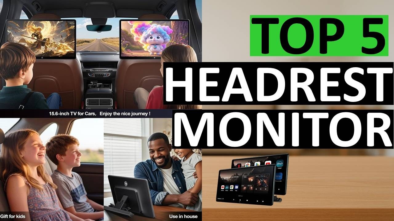 Top 5 Best Headrest Monitor for Cars in the USA 2026 – Worth Buying or Skip?