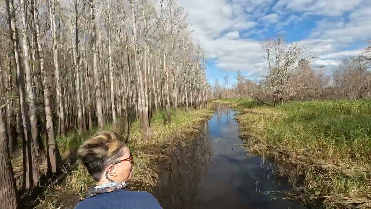 AIRBOAT Bulldozer Camp to St. Johns River via Buttonwood Trail