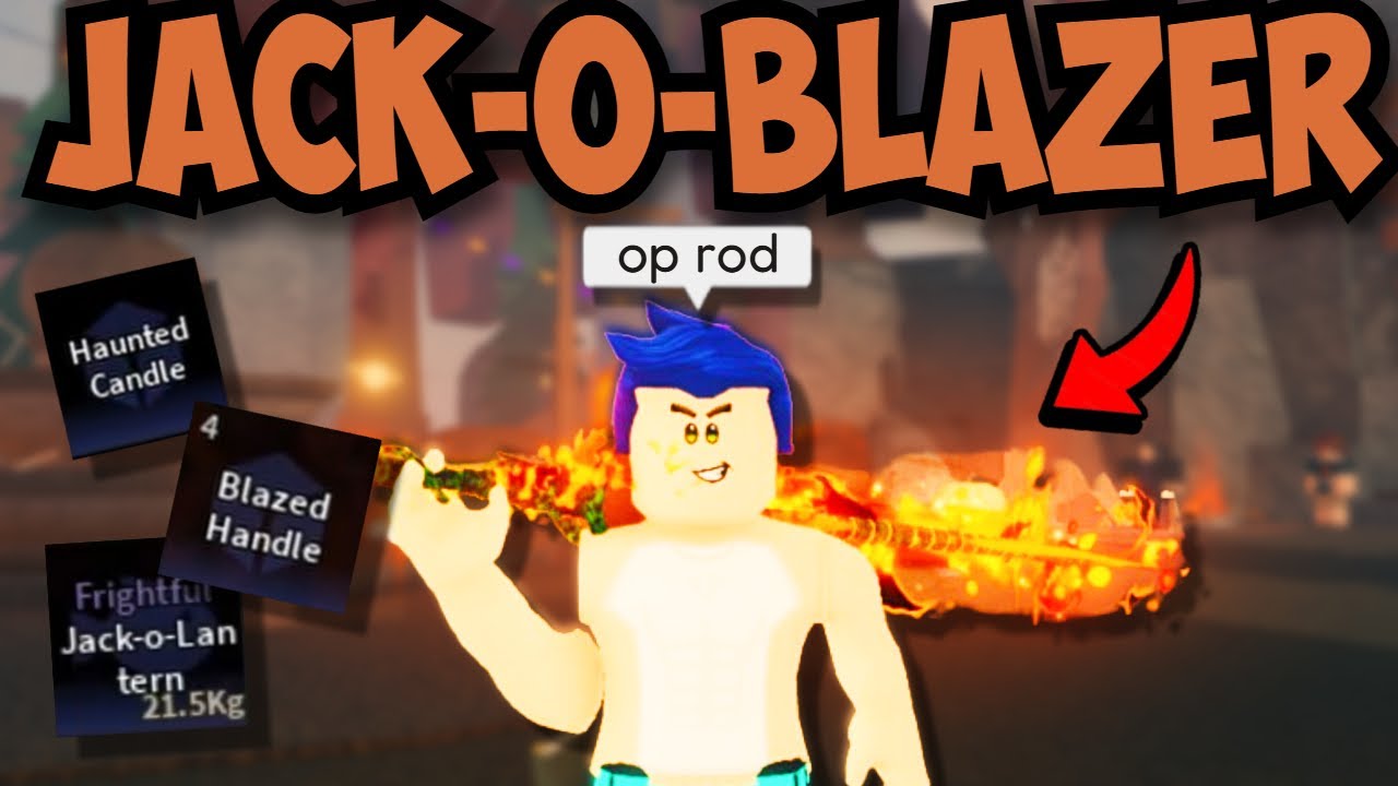 приобретая *НОВОЕ* удилище JACK-O-BLAZER в Фиш...