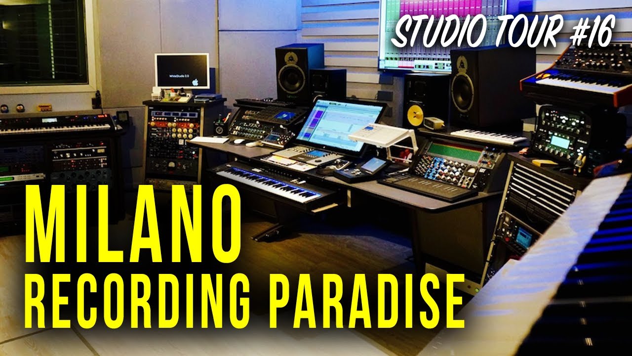 Milano Recording Paradise, White Studio 2.0 - Studio Tour 16