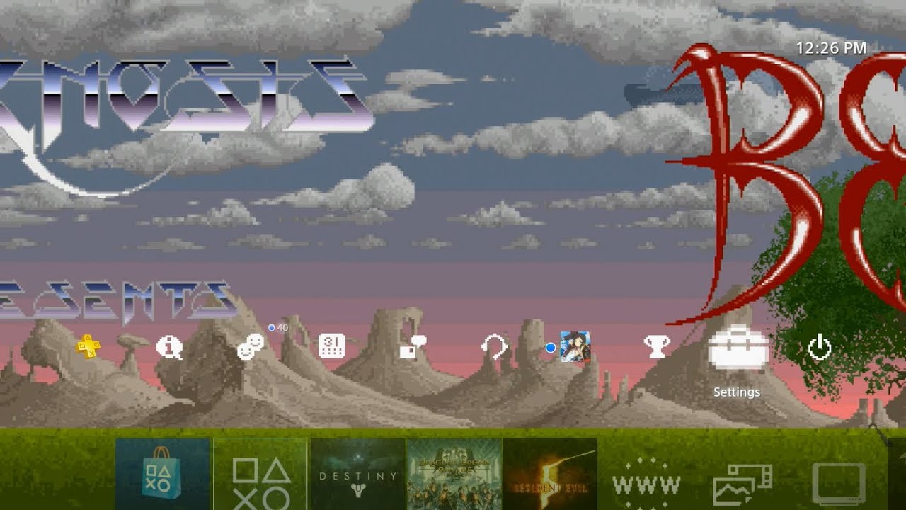 Shadow of the Beast 1989 - Dynamic Theme PS4