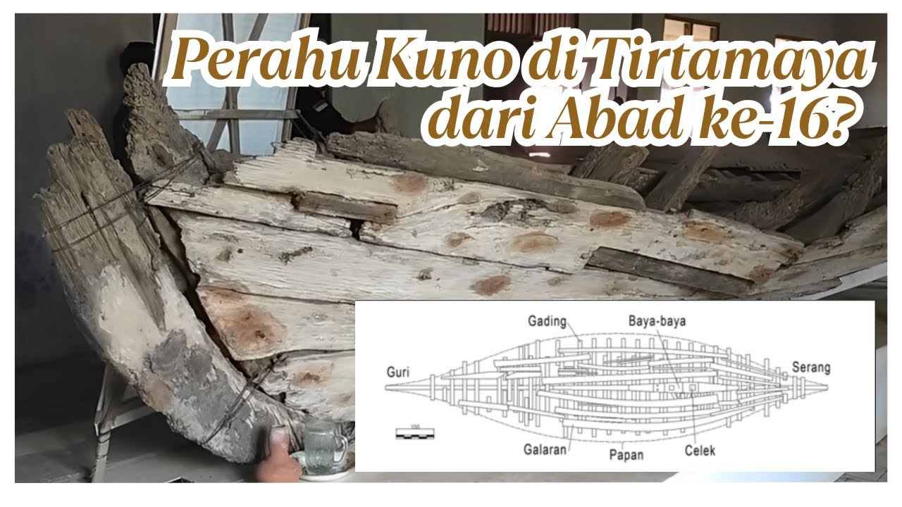 JELAJAH DERMAYU - PERAHU KUNO DI PANTAI TIRTAMAYA, DARI ABAD KE-16?