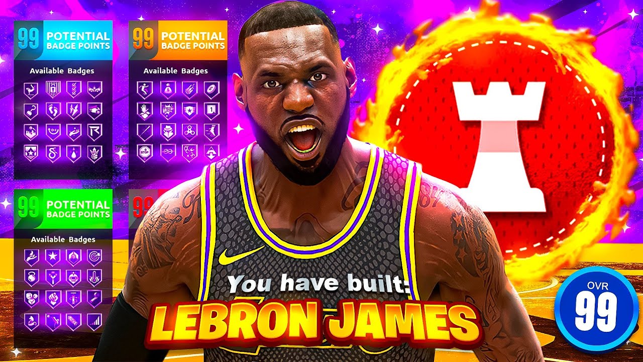 I CREATED LEBRON JAMES ON NBA 2K22 CURRENT GEN - BEST SMALL FORWARD BUILD