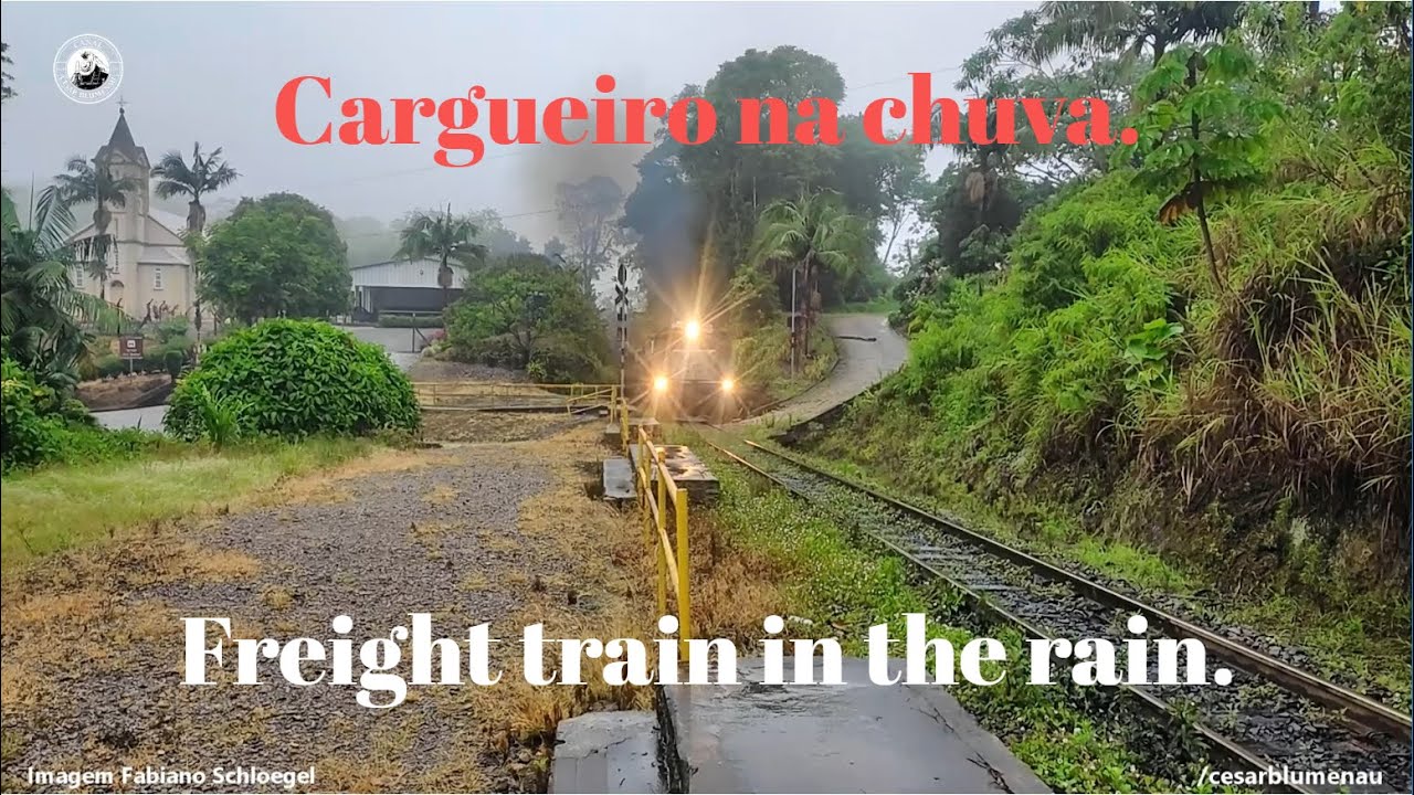 🇧🇷 Trem de carga da Rumo / Rumo freight train - Rio Natal - São Bento do Sul/SC - (Brasil)#freigtht