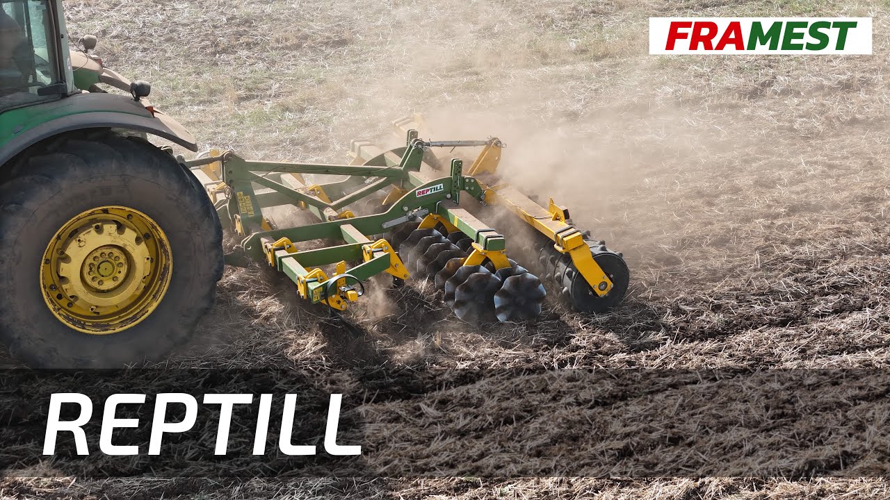 Framest Reptill | kétrétegű talajművelő