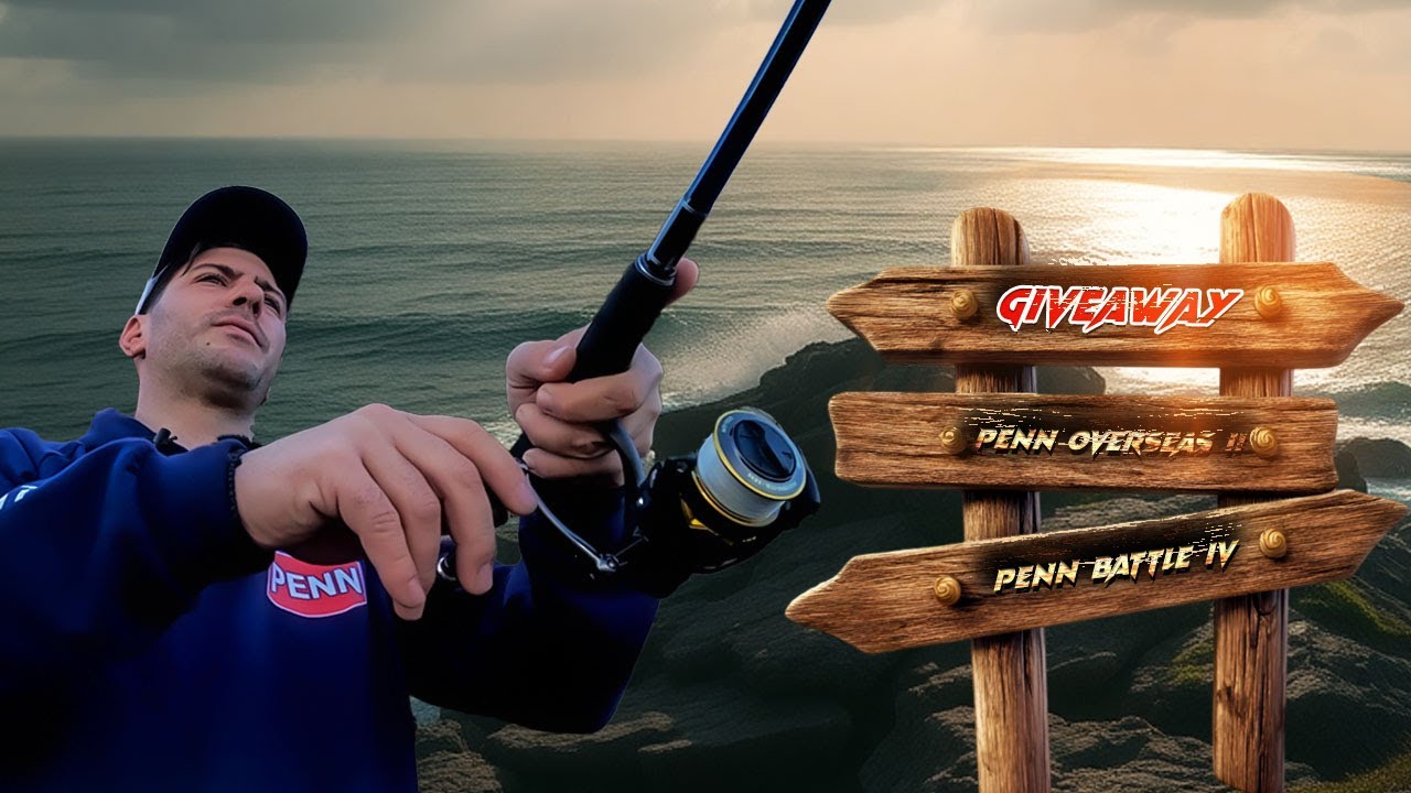 Ψάρεμα με Καλάμι Penn Overseas II & Μηχανισμό Penn Battle IV (+Διαγωνισμός!)🔥
