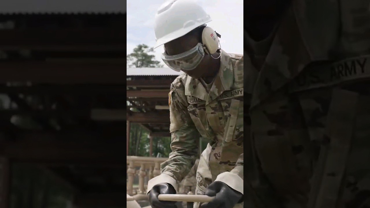 Learn Trade Skills in the #Military - National Guard #shorts