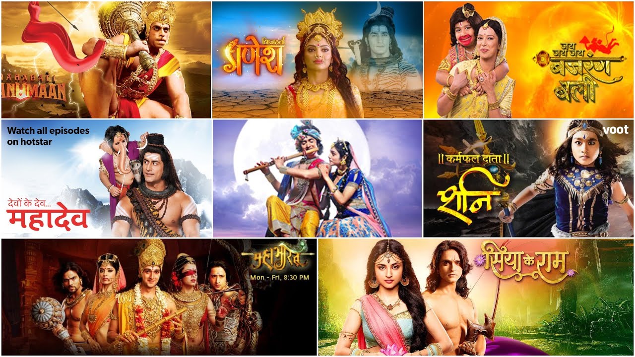 Longest Running Mythological Shows(Top 20) Shown In Indian TV | Radhakrishn | Vighnaharta Ganesh