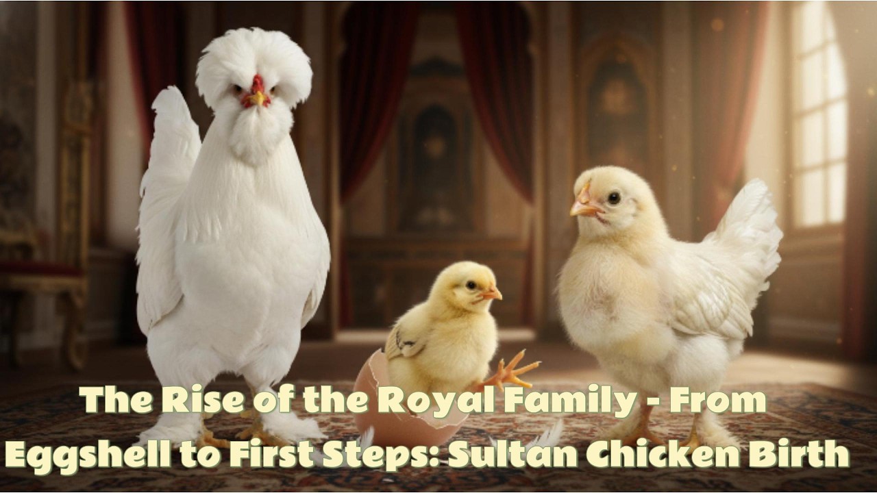 The Rise of the Royal Family - From Eggshell to First Steps: Sultan Chicken Birth