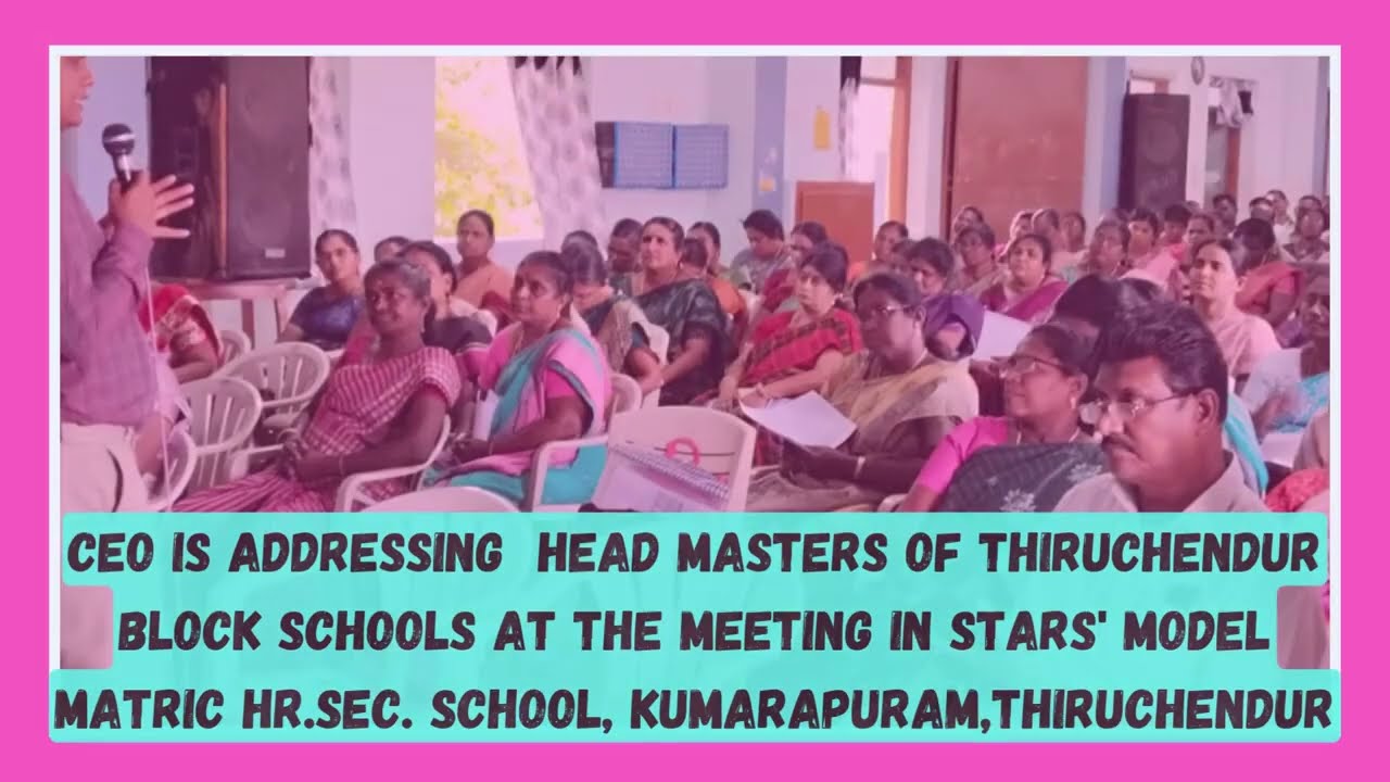 Stars' Model School - SLAS (STATE LEVEL ACHIEVEMENT SURVEY 2025) Review Meeting