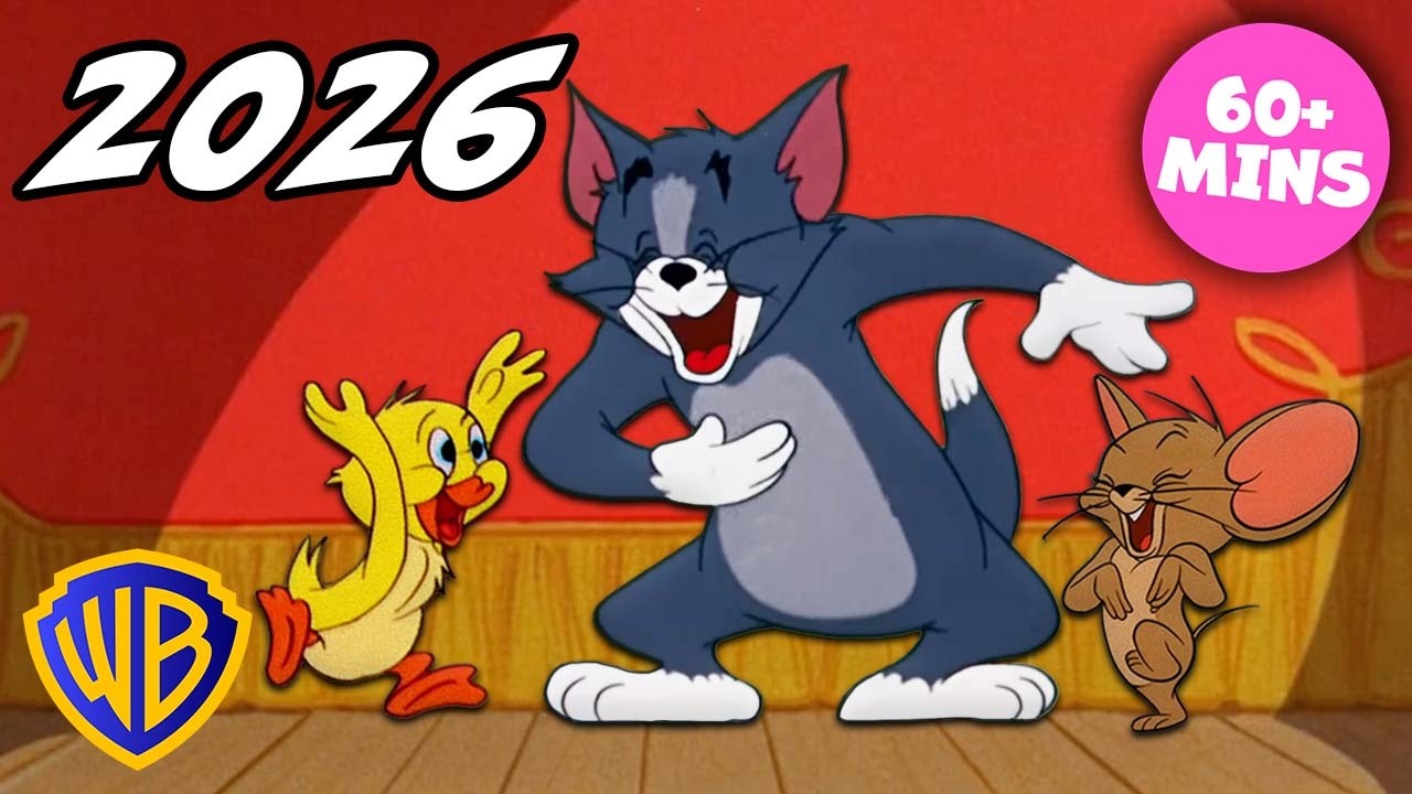 Laugh Your Way Into the New Year! 🥳 | Tom & Jerry MEGA COMPILATION | #KidsCartoons @wbkids​