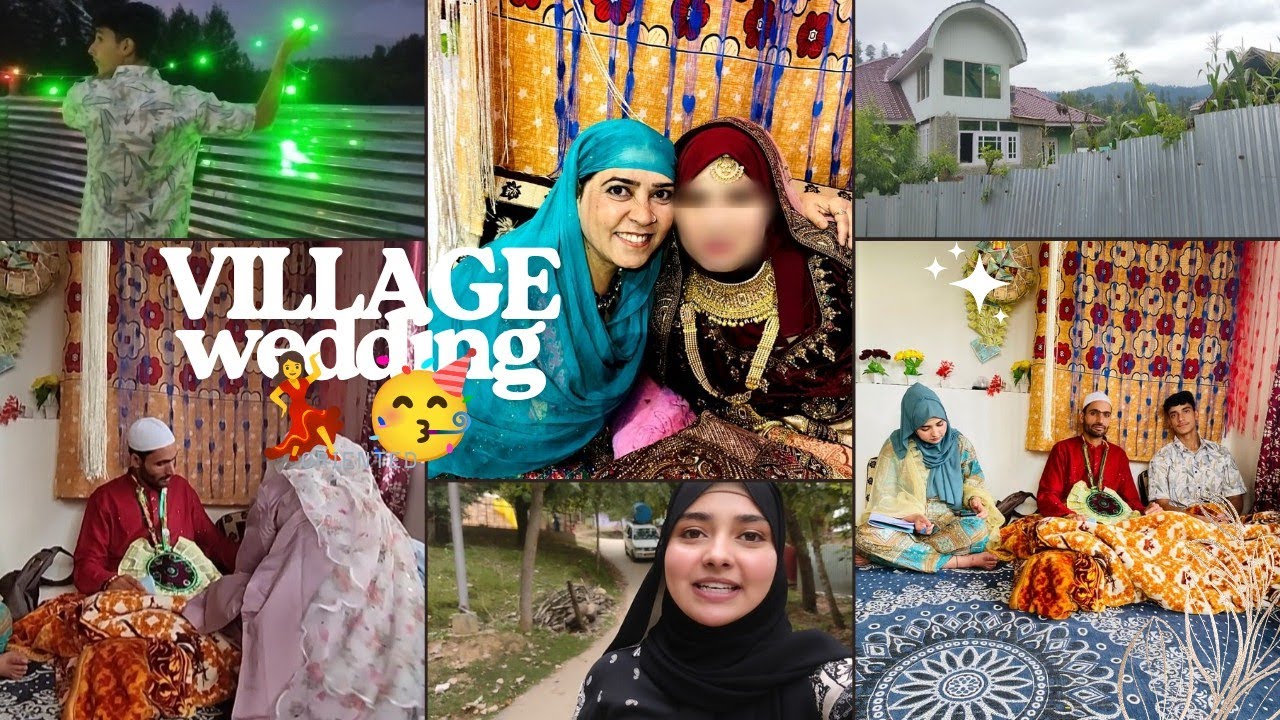 Cousin ki shadi 🤍💃|| Kashmiri wedding👰💍🤵💒