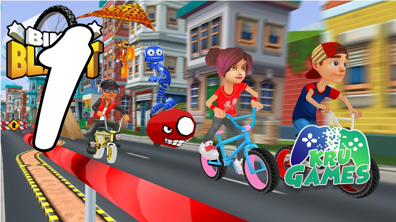 Bike Blast- Bike Race Rush Gameplay Walkthrough #1 (Android, IOS)