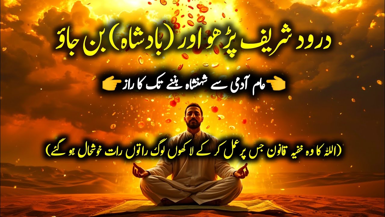 durood sharif padho aur KING ban jao!