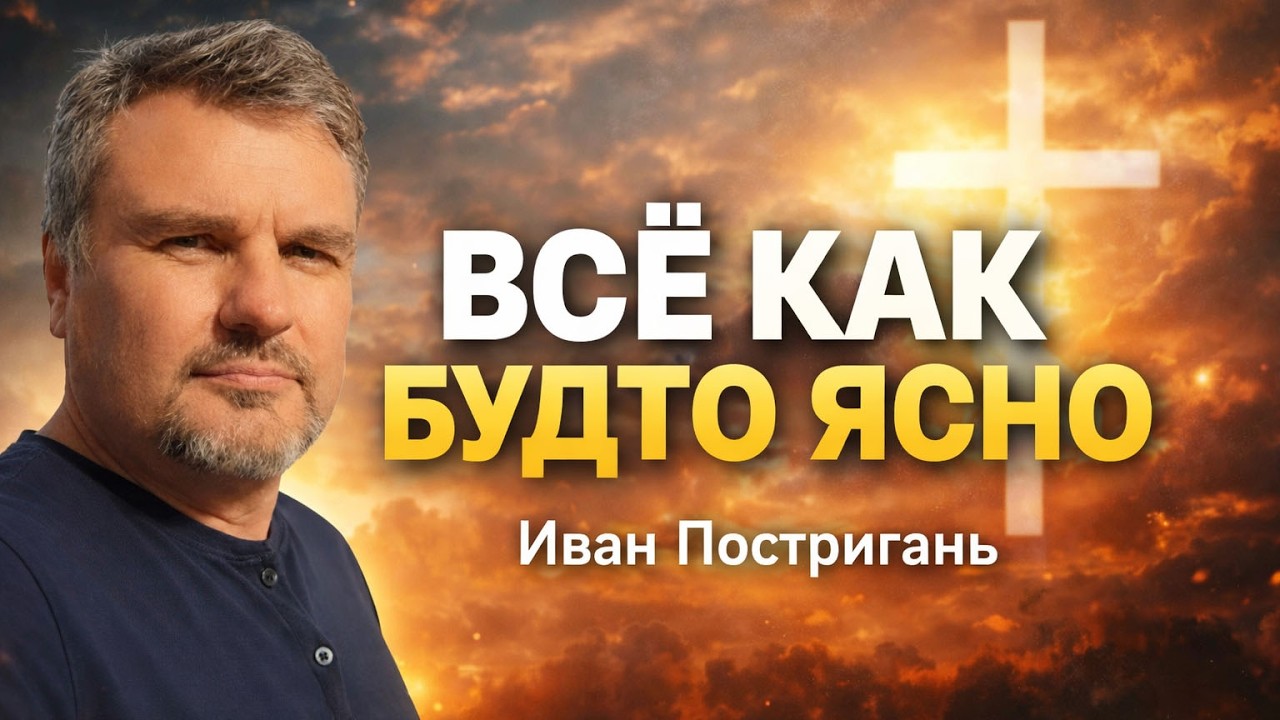 ВСЁ КАК БУДТО ЯСНО — Христианская песня поклонения | Иван Постригань