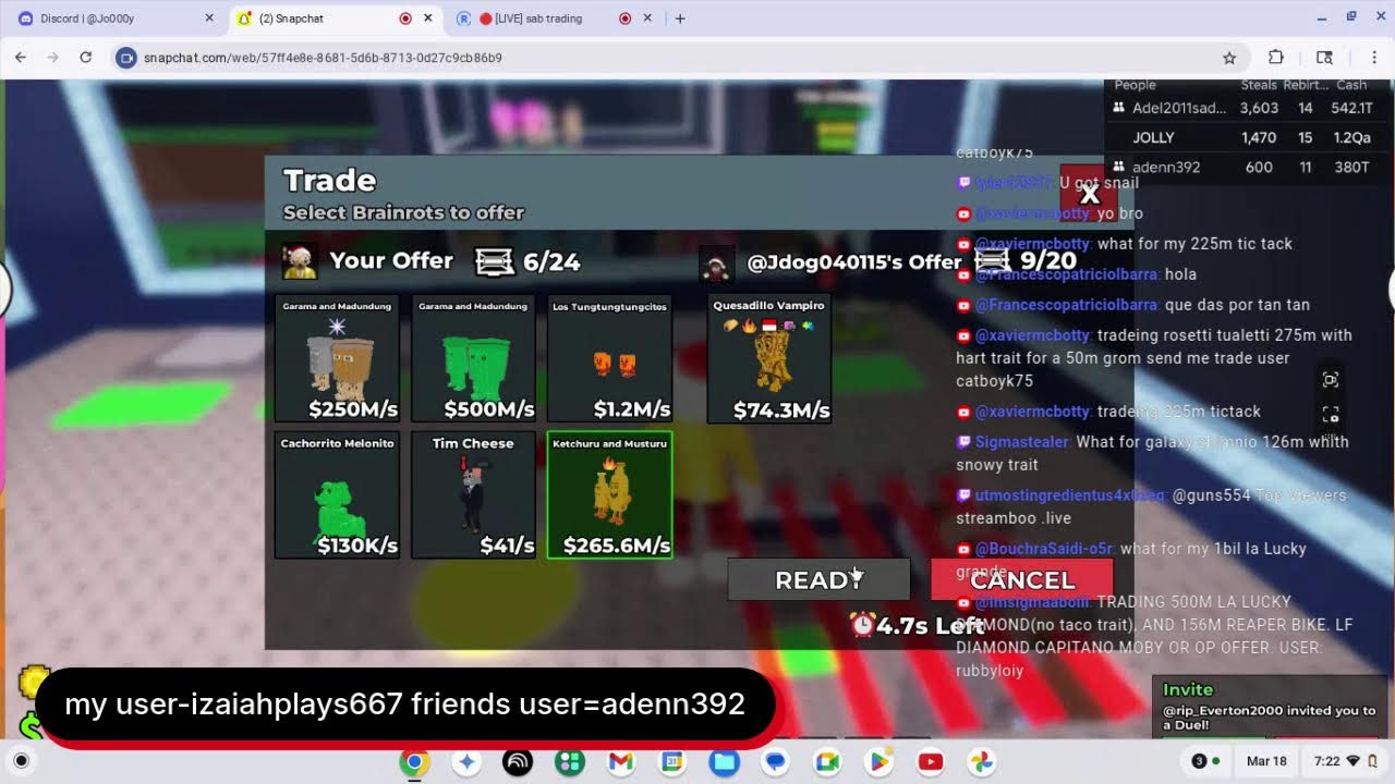 sab trading