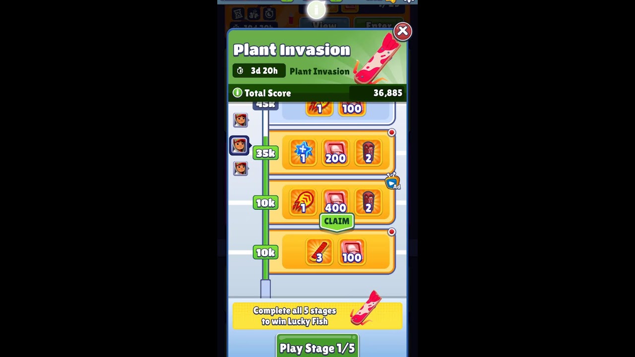 Subway surfer live stream #1