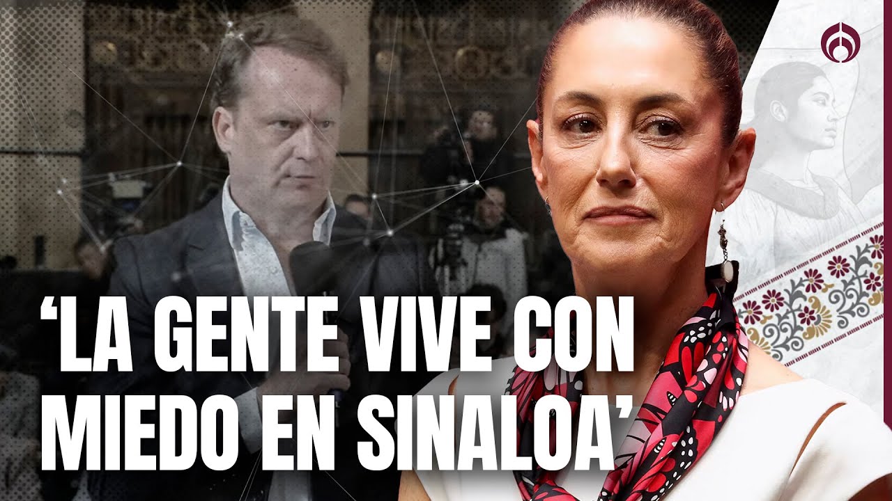 Reportero de la BBC critica estrategia de seguridad en Sinaloa; Sheinbaum responde