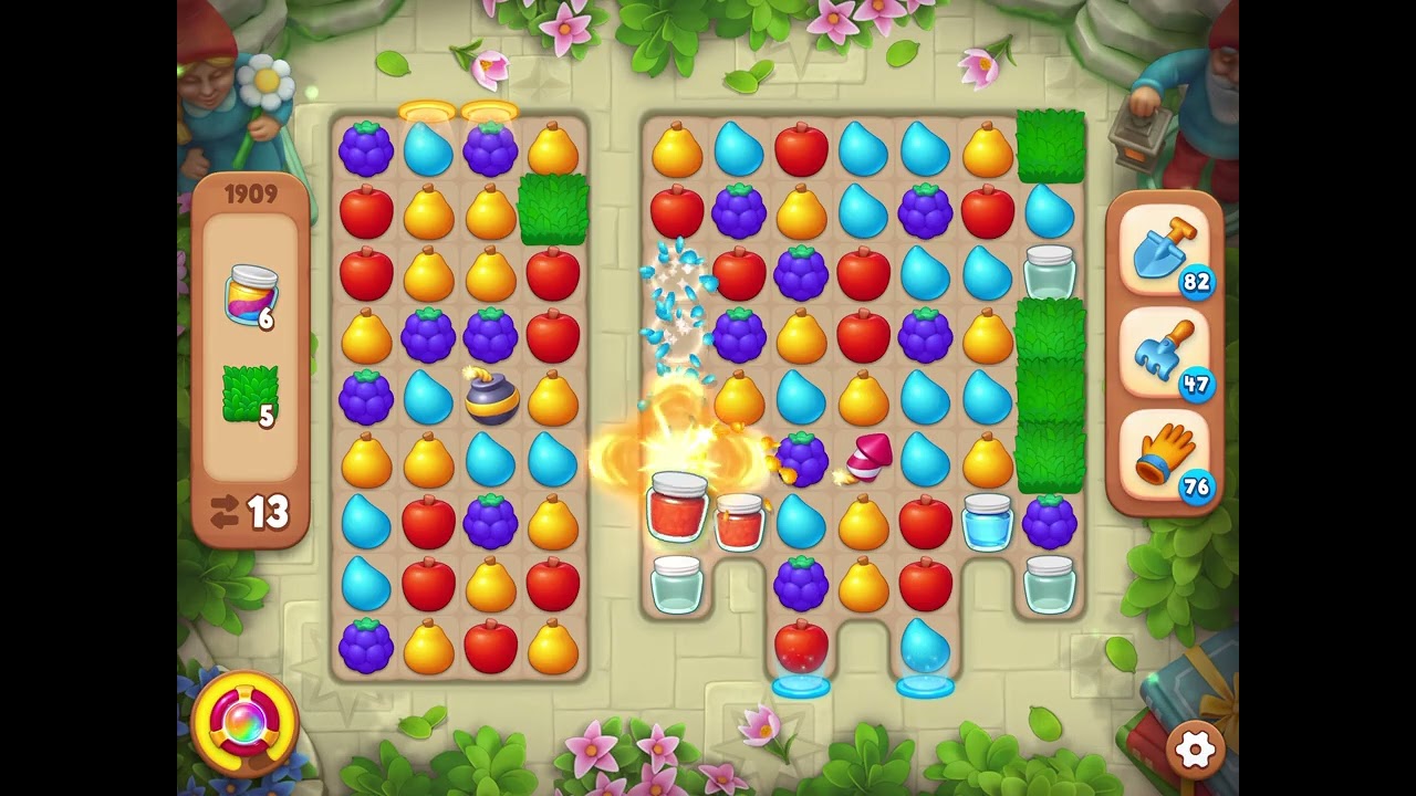 Gardenscapes Level 01909