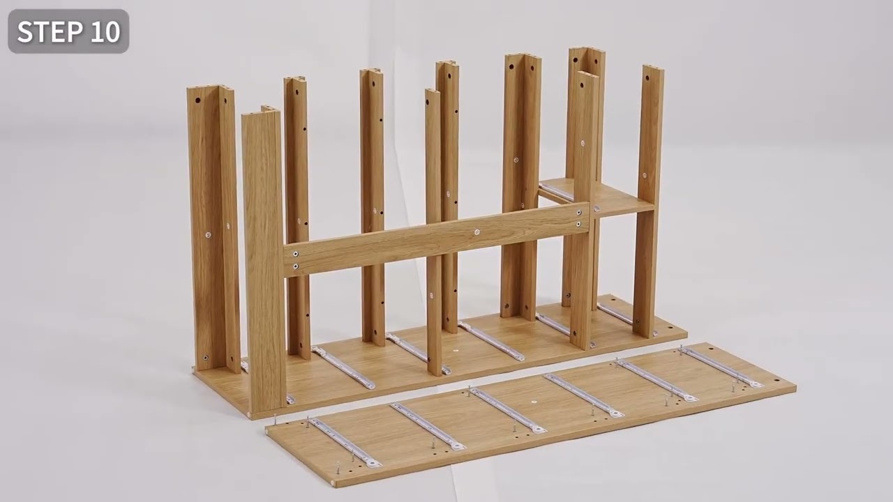 Aitjunz Modern 7 Drawers Dresser Assembly Video