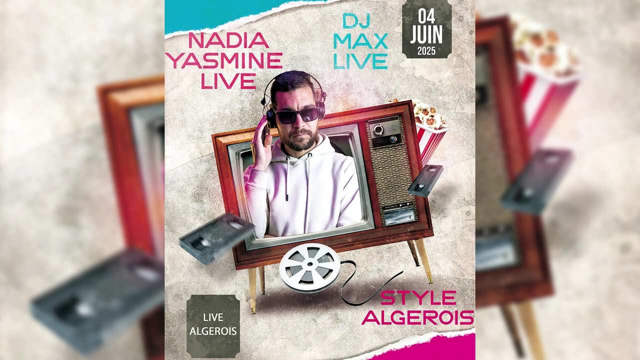 Nadia Yasmine Live 2025 [ DJ Max Live Fête 2025 ]