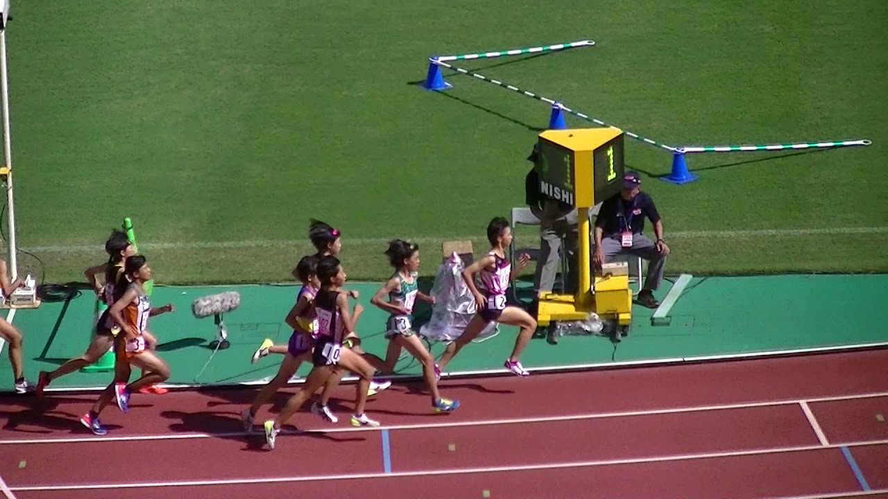2017全中 女子1500m 決勝