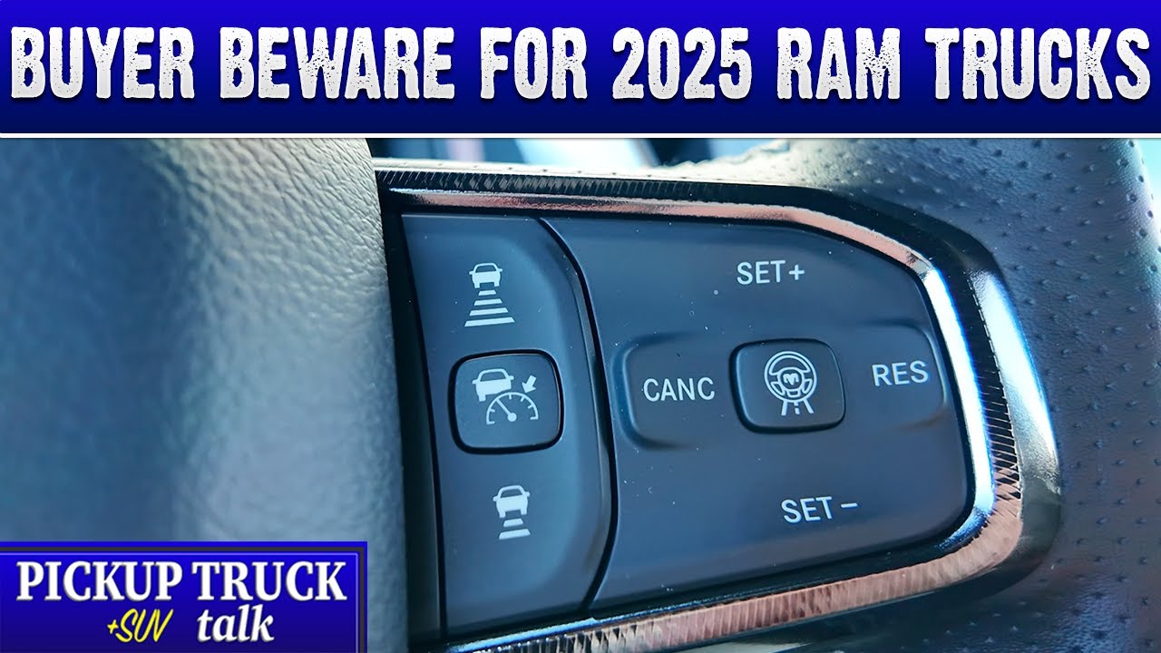 Here's Why Some 2025 Ram 1500 Trucks Don't Have Regular Cruise Control