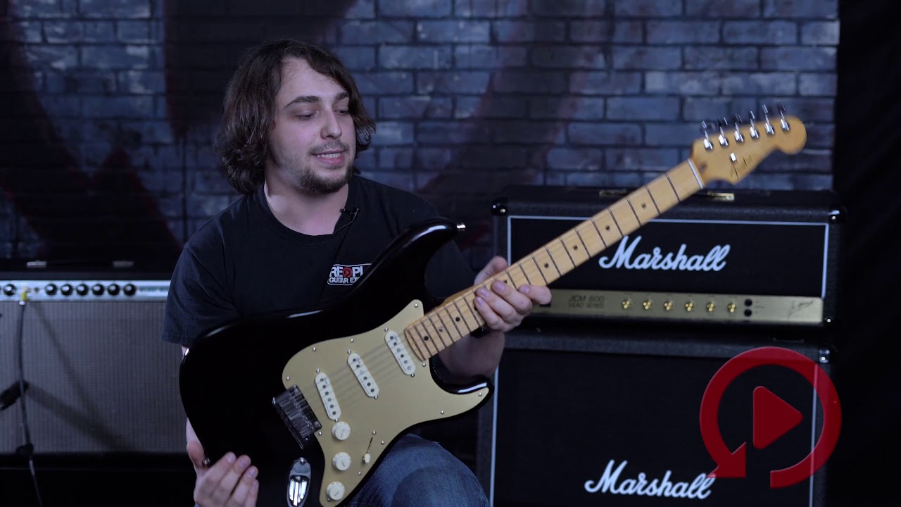 Fender Ultra Stratocaster Texas Tea- Replay Guitar Exchange Secret Bunker