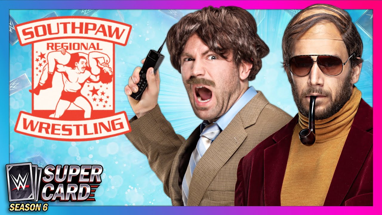 MR. MACKELROY and CHETT CHETTERFIELD bring SOUTHPAW REGIONAL WRESTLING to WWE SuperCard!