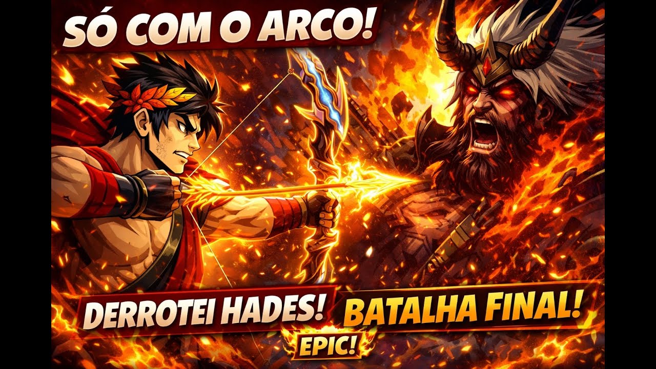 ⚔️ A ARMA FINAL! USEI A ÚLTIMA ARMA PARA MATAR HADES