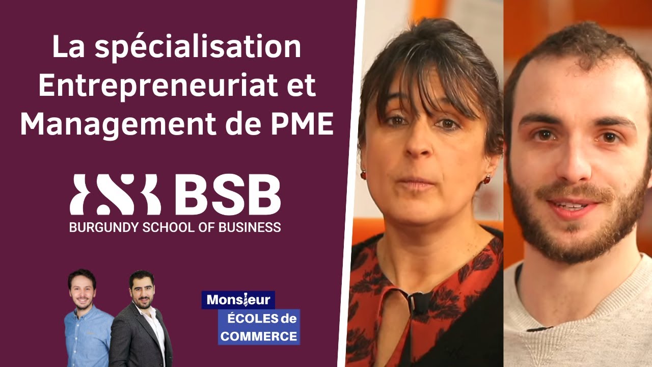 BSB : La spécialisation Entrepreneuriat et Management de PME