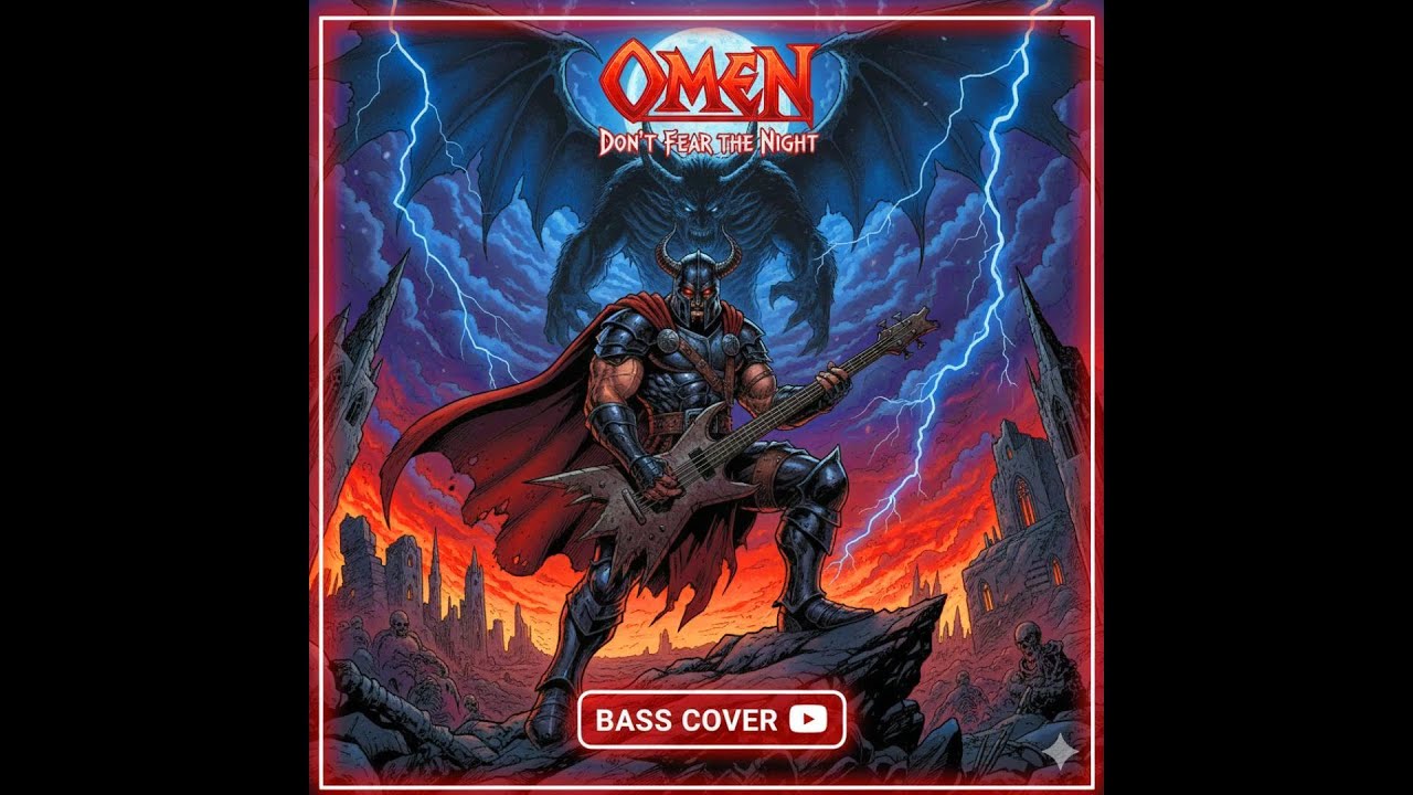 Omen Don’t Fear the Night Bass Cover – Classic Heavy Metal Bass   🇺🇸
