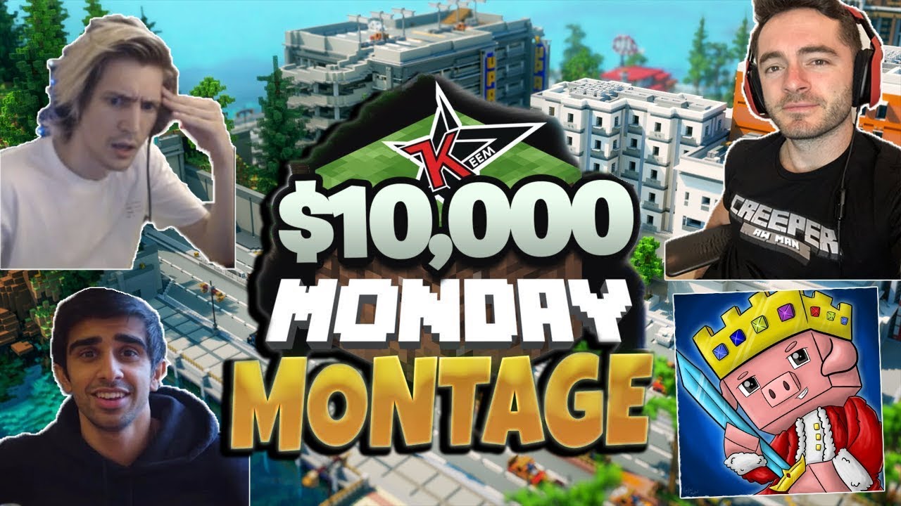 $10,000 Minecraft Monday Tournament Week 6 Montage