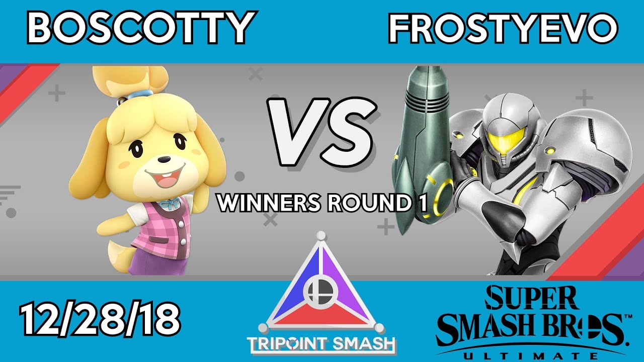 Tripoint Smash 41 - Winners Round 1 - BoScotty (Isabelle) Vs. frostyEVO (Samus)