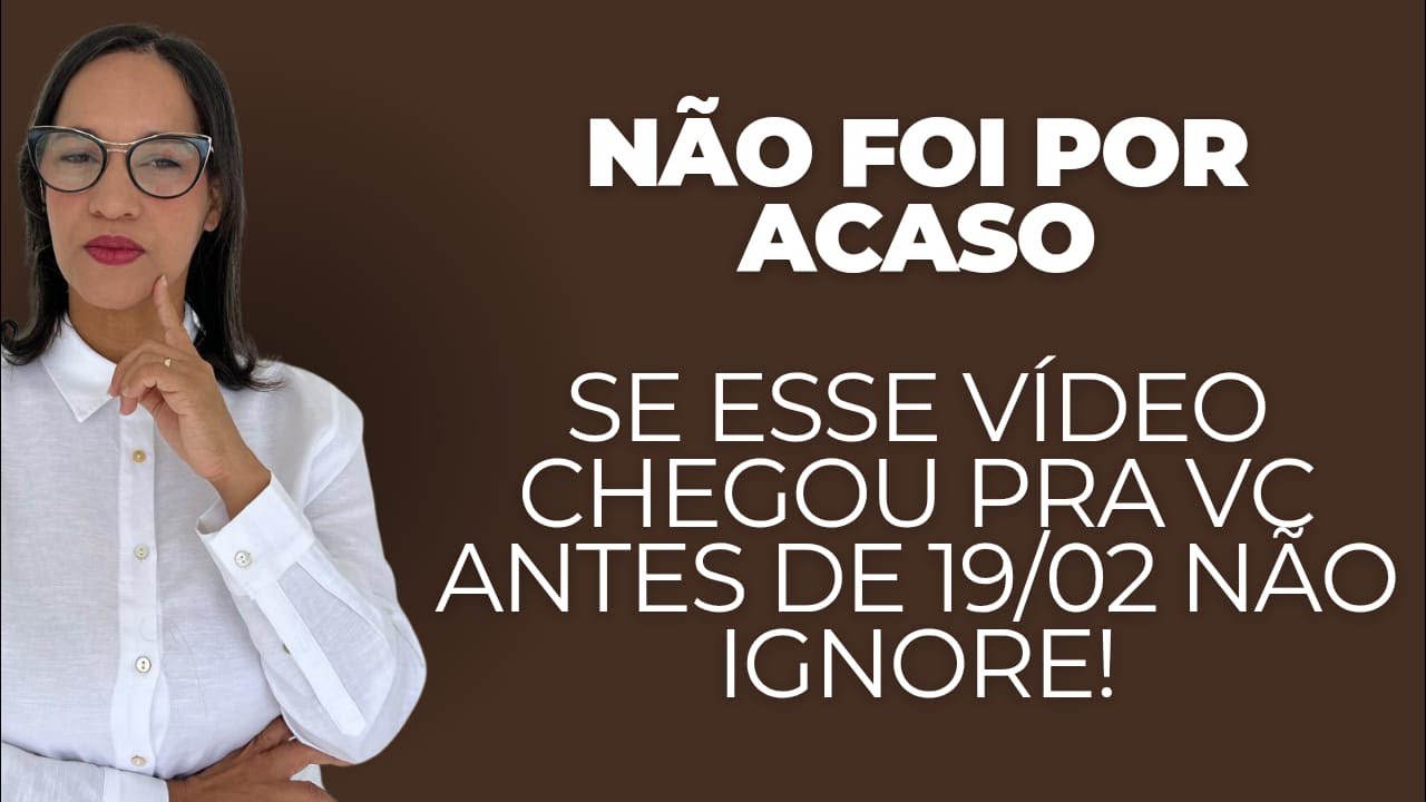 AO VIVO: Escute o que Deus te diz nessa TERÇA-FEIRA: Vai acontecer algo muito forte com vc!