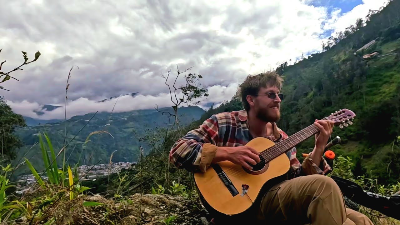 Calm Nylon Guitar on a Cloudy Afternoon in the Andes (1 Hour)