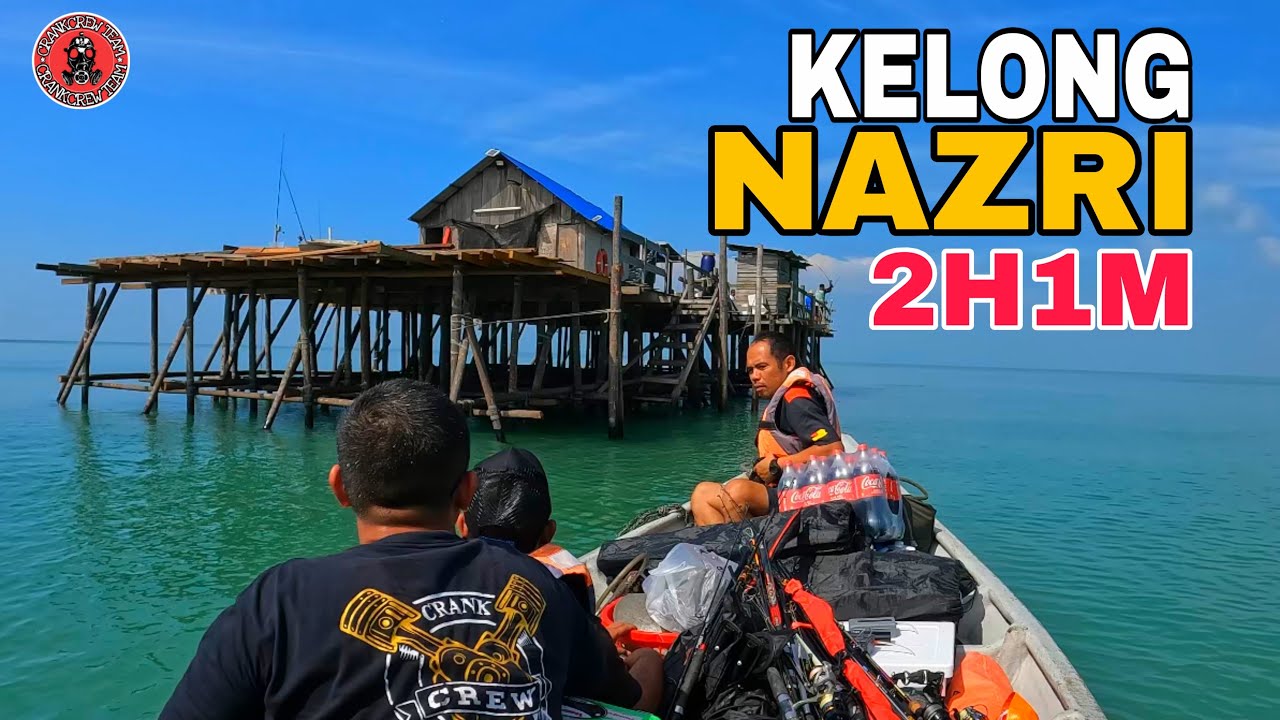 KELONG NAZRI 2H1M | SUKA DUKA | BAGAN LALANG #crankcrewteam #kelongnazri #fishingvideo 