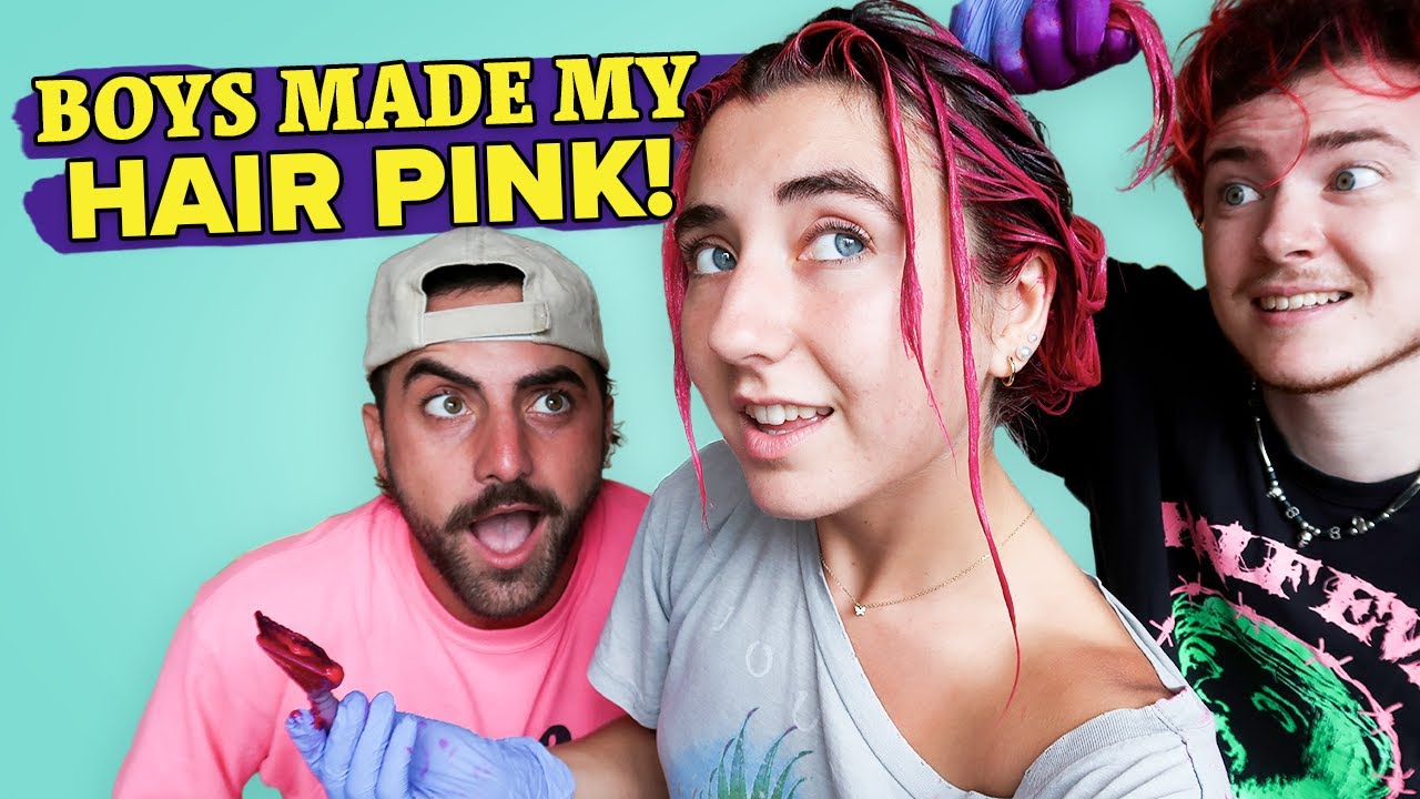 My Friends Dyeing My Hair Again (Hot Pink)